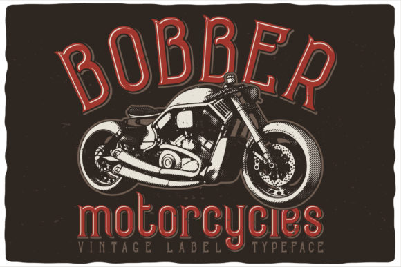Bobber Motorcycles: A Typeface for Bold, Retro-Styled Design
