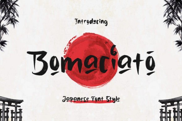 Bomaciato: The Modern Brush Font Blending Art and Branding