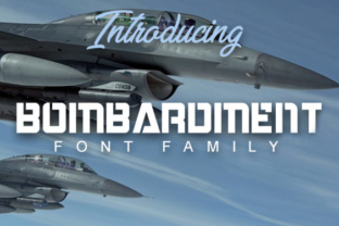 Bombardment: Bold Typography That Demands Attention