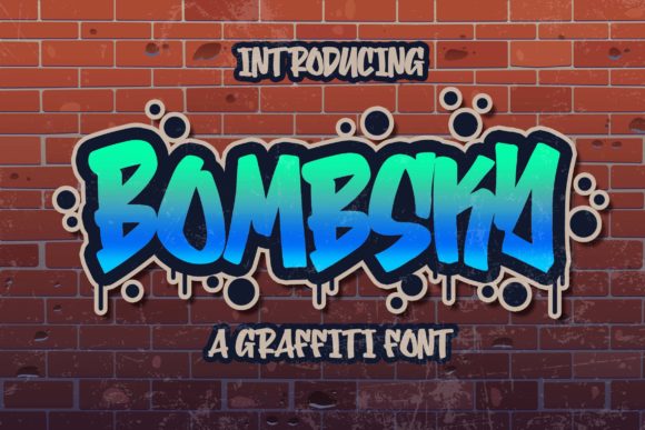 Bombsky: The Display Font That Demands Attention