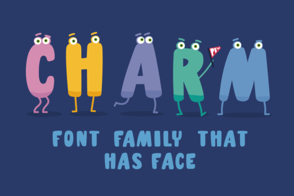 Charm: The Chunky Display Font That Brings Playful Energy to Your Designs
