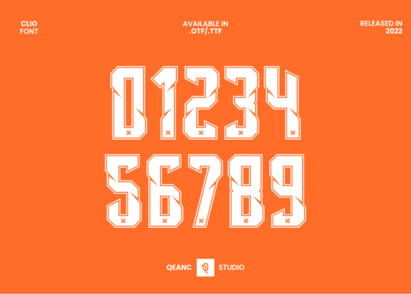 Clio: The Dynamic Typeface for Modern Sports Branding