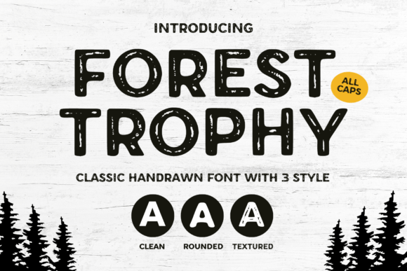 Forest Trophy: A Typeface That Captures the Spirit of the Outdoors