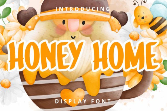 Honey Home: A Font That Brings Playful Warmth to Your Creations