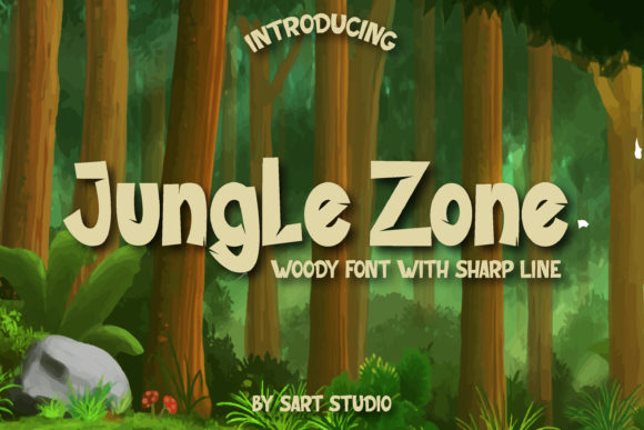 Jungle Zone: A Modern Typeface with a Wild, Natural Edge