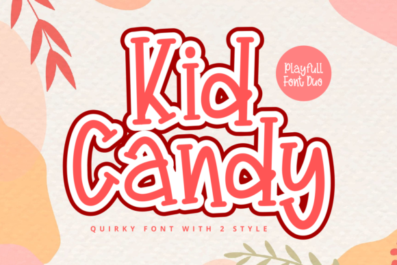 Kid Candy: A Sweet Display Font for Playful Branding