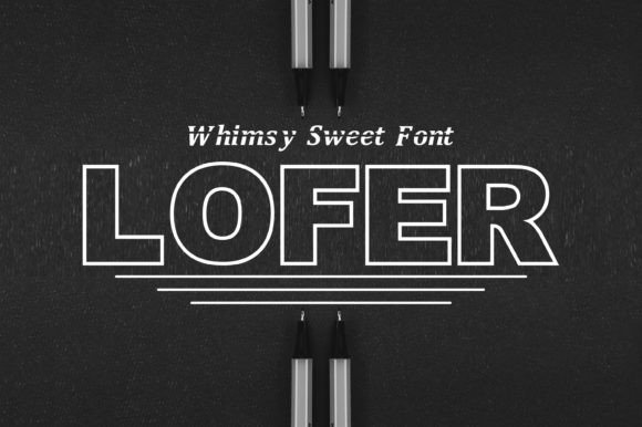 Lofer: Crafting Visual Stories with Elegant Display Typography