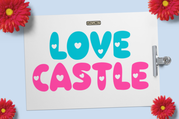 Love Castle: A Playful Font for Whimsical Branding