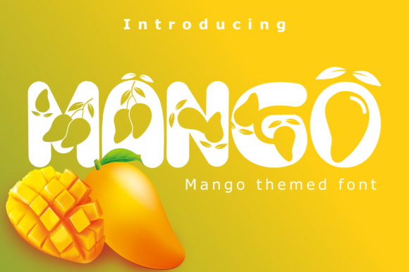Mango: The Bold Display Font That Brings a Friendly Vibe to Any Project