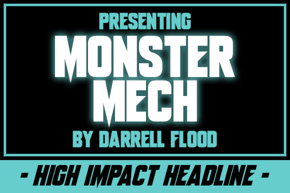 Monster Mech: The Bold, Chunky Font That Commands Attention