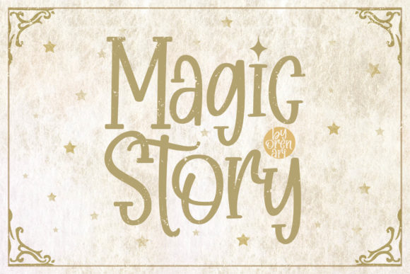 The Playful Charm of Magic Story: A Font for Joyful Designs