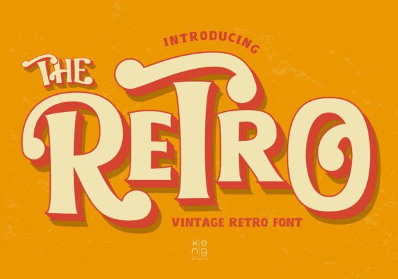The Retro Font: A Designer's Guide to 70s & 80s Typography