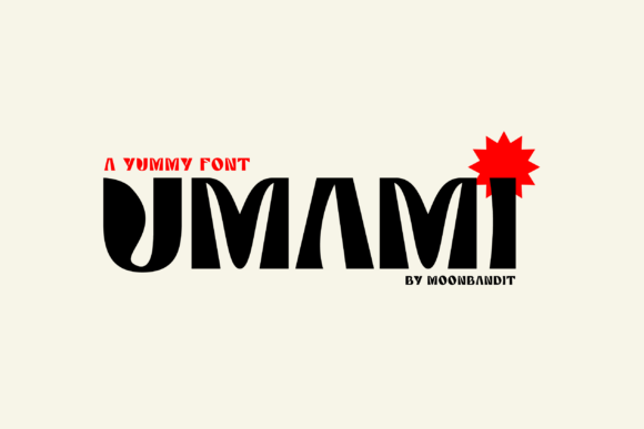Umami: A Modern Typeface for Bold, Minimalist Design