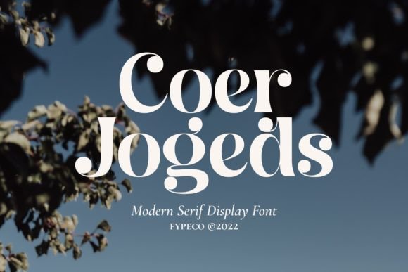 Why Coer Jogeds Might Be the Serif Your Brand Needs